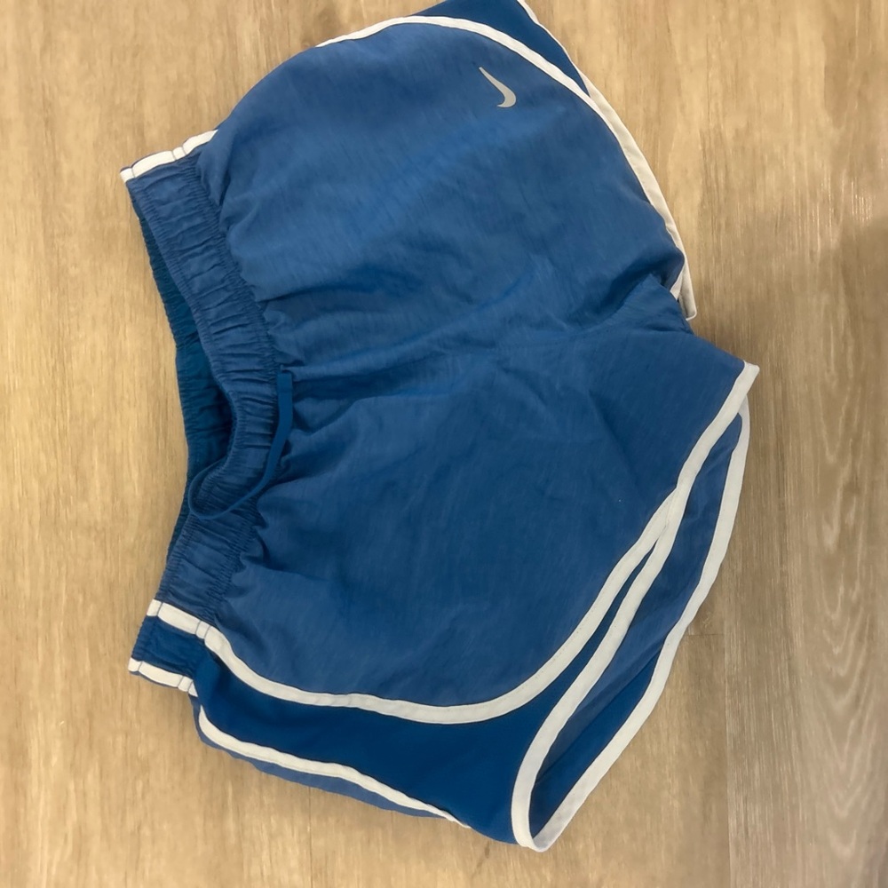 Blue Nike Dri Fit Shorts